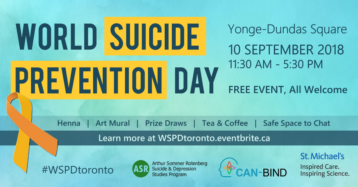 World Suicide Prevention Day 2018